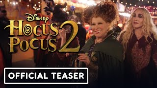 Hocus Pocus 2  Official Teaser Trailer 2022 Bette Midler Sarah Jessica Parker Kathy Najimy [upl. by O'Reilly49]