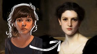 Painting Loish in the Style of John Singer Sargent [upl. by Fortunia]