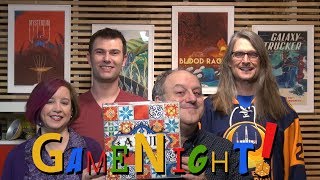 Azul  GameNight Se5 Ep21 2018 Spiel des Jahres Winner  How to Play and Playthrough [upl. by Lilyan]