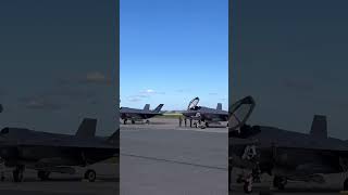 F35Aキャノピー開けてます‼️三沢基地航空祭2024‼️shorts [upl. by Nohsauq]