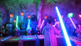 Build a Lightsaber at Savis Workshop  Disney World  Full Show [upl. by Roger]