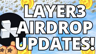 Layer3 Airdrop News Layer3 Launchpad soon [upl. by Kirsti]