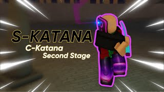 NEW CKATANA GOT A SECOND STAGE  NEW SKatana CKatana Second Stage  RoGhoul New Update [upl. by Fernyak]