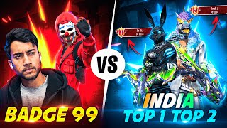 TOP INDIAS SHOTGUN M1014 LEGENDS VS BADGE99 🔥 Intense Match [upl. by Mccully969]