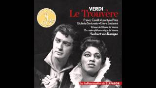 Chœur de lopéra de Vienne Orchestre philharmonique de Vienne Herbert von Karajan  Le Trouvère A [upl. by Lain]