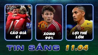 TIN SÁNG 114 BENFICA ĐỒNG Ý BÁN NEVES CHO MAN UTD PSG 2–3 BARCA ATM 2–1 DORTMUND… [upl. by Jarrow]