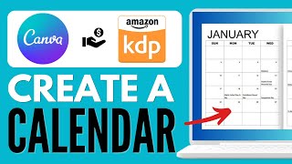 How to Create a Calendar to Sell on Amazon KDP Step by Step [upl. by Aimej]