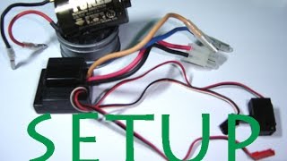 How To ProgramSetup A Tamiya TEU101 BK Brushed ESC [upl. by Katey758]