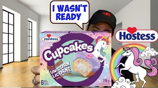 New Hostess Unicorn 🦄 Cupcakes 🧁 [upl. by Dorin]