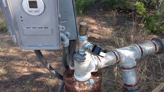 Intermatic GM40AVE timer on submersible water well pump [upl. by Aneerak]