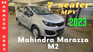 2023 Mahindra Marazzo M2 7str  Marazzo M2 Price Mileage Features  Mahindra Marazzo M2  Marazzo [upl. by Sammie]