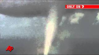 Raw Video Huge Waterspout Near Australian Coast [upl. by Hobey]