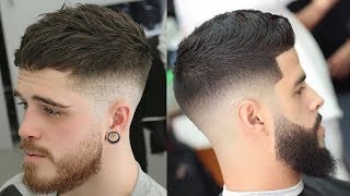 CORTE de Cabelo DEGRADÊ  Corte FADE  💈✂ Estilos de BARBA [upl. by Anilrats]