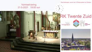 2252021 Het HVormsel Eucharistieviering live vanuit de HBlasiuskerk te Delden [upl. by Erdnad]