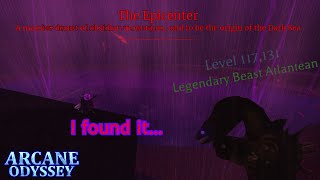 THE EPICENTER EXPLORED Epicenter voyage P2  Arcane Odyssey [upl. by Oiramed]