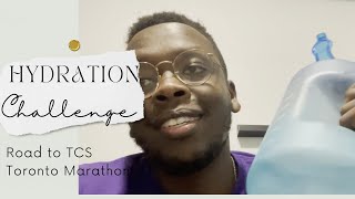 Road to TCS Toronto Marathon  Week 9 Hydration Challeng [upl. by Missie]