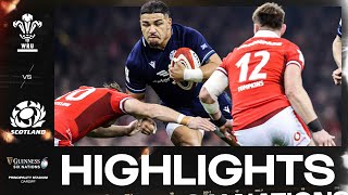 HIGHLIGHTS  🏴󠁧󠁢󠁷󠁬󠁳󠁿 WALES V SCOTLAND 🏴󠁧󠁢󠁳󠁣󠁴󠁿  2024 GUINNESS MENS SIX NATIONS RUGBY [upl. by Sullivan965]