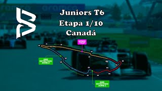 GP do Canadá 110  BRT JUNIORS 7ª Temporada  Narração Serpa  GP 166 [upl. by Anatnas894]