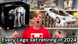 Every Lego set retiring in 2024 [upl. by Donnell]