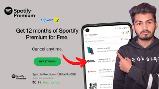 How to use Flipkart Spotify premium code  Spotify Premium Membership Code Kaise Use Kare 2024 [upl. by Silvan]