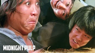 Sammo Hung teaches young Yuen Biao a lesson  Knockabout 1979 [upl. by Hada804]