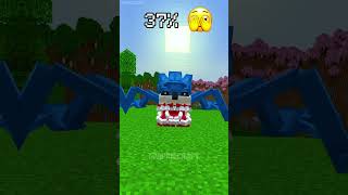 SHIN SONIC TAPES Evolution in MINECRAFT minecraft sonic [upl. by Ait895]