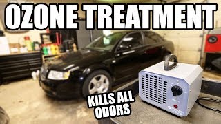 How to Eliminate ALL ODORS with an Ozone Machine [upl. by Wilie759]