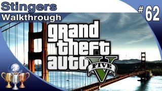 GTA 5  Walkthrough Part 62  Stingers  Start of Final Heist Grand Theft Auto V [upl. by Nikkie]