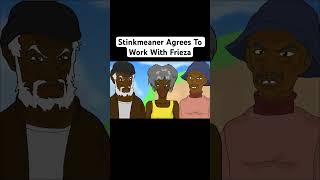 Stinkmeaner Agrees To Work With Frieza shorts dragonball theboondocks frieza [upl. by Olag]