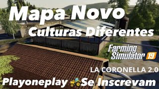 Gameplay Novo Mapa La Coronella 20  FarmingSimulator 19  XboxOne Ps4 e Pc [upl. by Clie100]