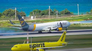 12 Minutes of Awesome Plane Spotting at Montego Bay Sangster Intl Airport MBJMKJS [upl. by Oijres]