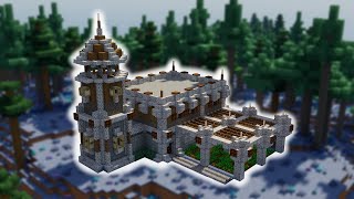 Spruce Diorite House  Minecraft Timelapse [upl. by Pitzer246]