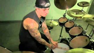 Avenged Sevenfold A7X  Matt Shadows Playing The Revs drum HD [upl. by Nai]