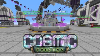 COSMIC PRISONS IS BACK BRAND NEW PRISONS SERVER SHOWCASE REALEASE 8PM UK [upl. by Noramac]