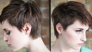 How To Cut Highly Textured FringeBangs With a Razor [upl. by Ennaeed]