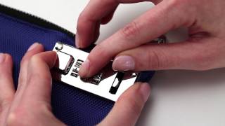 How to Set Tumbler Combination for Vaultz® Locking Bag [upl. by Kcinemod507]