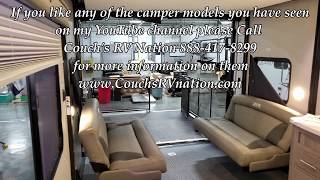 2021 XLR Boost 21QBS Toy Hauler camper by Forestriver  Couchs RV Nation RV Walk Through Tour Review [upl. by Zeitler]