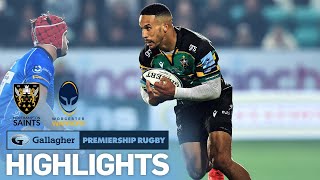 Northampton v Worcester  HIGHLIGHTS  Skosan Shines on Debut  Gallagher Premiership 202122 [upl. by Lianna]