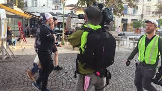 Cognac  tournage dune série écossaise sur la bière [upl. by Eiaj737]