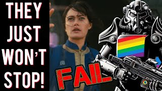 Amazon Fallout series already F—KED Show runners CONFIRM live action show will push WOKE stories [upl. by Akirehc]