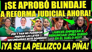 CAMPECHANEANDO MIÉRCOLES ¡SE APRUEBA BLINDAJE A REFORMA JUDICIAL PIÑA SE LA PELLIZCO ¡PRIAN LLORA [upl. by Kcirdderf]