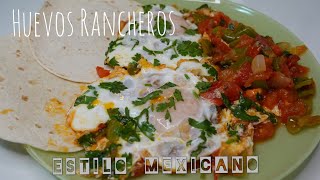 Huevos RANCHEROS al Estilo MEXICANO huevosrancheros [upl. by Mair]