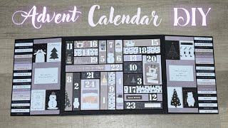 DIY Advent Calendar  Tutorial [upl. by Yeroc]