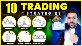 TOP 10 Trading Strategy EXPLAINED in 25 Minutes  Intraday Trading amp Option Trading Strategy  Hindi [upl. by Kwang314]