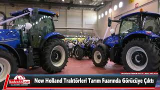 New Holland Traktörleri Tarım Fuarında Görücüye Çıktı [upl. by Tanitansy]