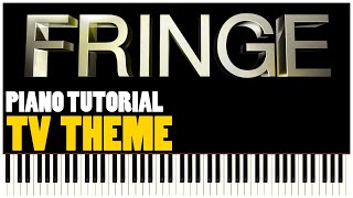 Fringe TV Theme Piano Tutorial Synthesia [upl. by Mckee]