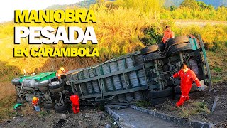 Maniobra Pesada en CARAMBOLA 🚨🚧 [upl. by Wootten962]