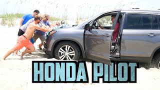 Can a Honda Pilot drive on the beach [upl. by Tullius]