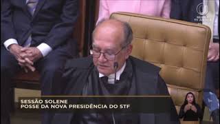 Gilmar Mendes dá piti e tem nova briga com Barroso [upl. by Ydnyl]