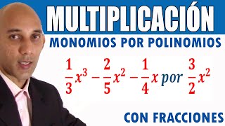 ✅👉 Division de Polinomios entre Monomios con FRACCIONES [upl. by Magill22]